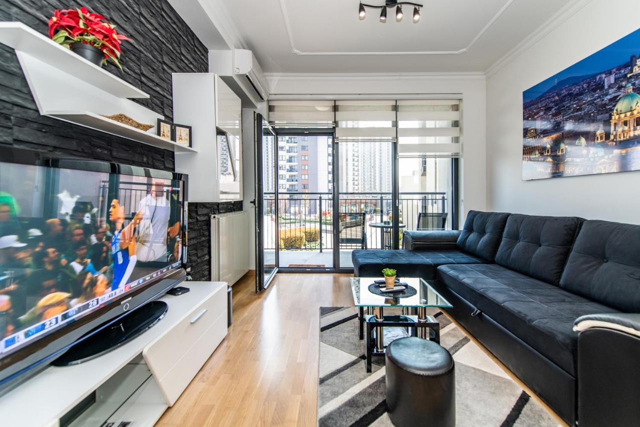 Modern Apartment In Belgrade Waterfront Exterior photo