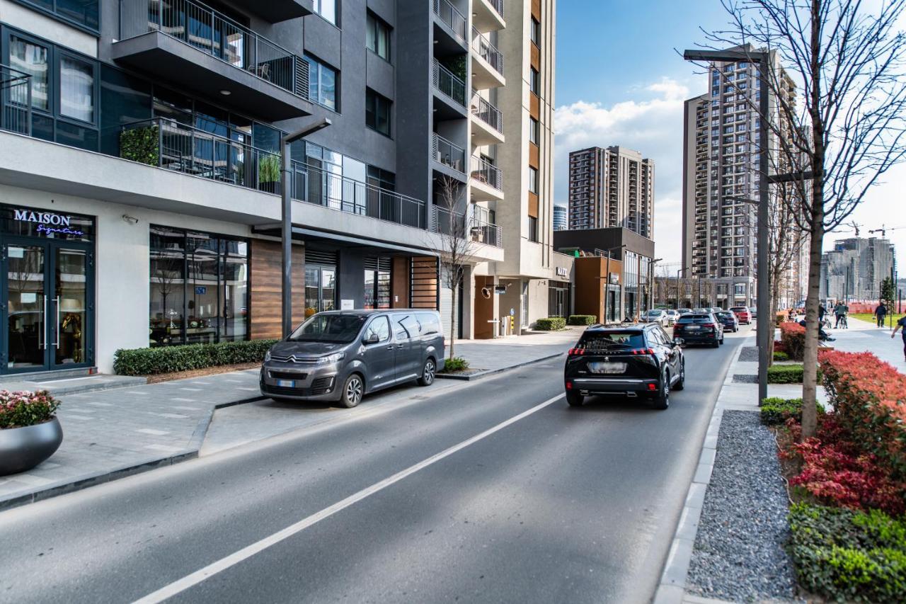 Modern Apartment In Belgrade Waterfront Exterior photo